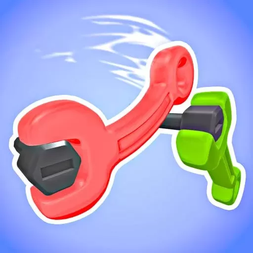 Mechanical Maze: Wrench & Bolt Brain Teaser