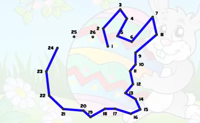 Easter Line puzzles