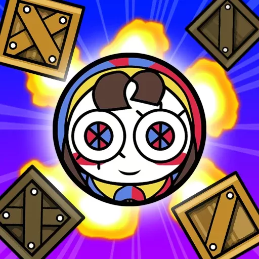 Pomni's Perilous Blast: Digital Circus Demolition